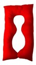 Ver imagem 3 de Almofada Extra Grande P/grávida Dormir De Lado Envio Rápido - Vermelho