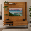 Ver imagem 1 de Painel Sublime Decorativo p/ TV 60 Polegadas Ripado Lateral