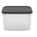 Ver imagem 1 de Modular Quadrado 2,6 Litros Transparente com Tampa Preta Tupperware
