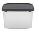 Ver imagem 1 de Modular Quadrado 2,6 Litros Transparente com Tampa Preta Tupperware