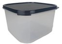 Ver imagem 3 de Modular Quadrado 2,6 Litros Transparente com Tampa Preta Tupperware