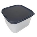 Ver imagem 5 de Modular Quadrado 2,6 Litros Transparente com Tampa Preta Tupperware