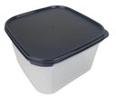 Ver imagem 5 de Modular Quadrado 2,6 Litros Transparente com Tampa Preta Tupperware