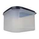 Ver imagem 4 de Modular Quadrado 2,6 Litros Transparente com Tampa Preta Tupperware