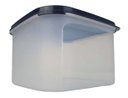 Ver imagem 4 de Modular Quadrado 2,6 Litros Transparente com Tampa Preta Tupperware