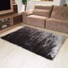 Tapete Life Super Shaggy Liso Rayza 50cmx90cm - 1