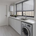 Ver imagem 4 de Persiana Horizontal Alumínio 25mm Prata - 1,24m X 2,73m