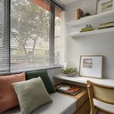 Ver imagem 3 de Persiana Horizontal Alumínio 25mm Prata - 1,24m X 2,73m