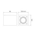 Ver imagem 2 de Spot de Sobrepor Recuado Stella Square Out Par 20 E27 Bivolt