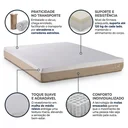 Ver imagem 4 de Colchão para Cama Queen de Mola Ensacada Firme Enrolado À Vácuo 158CMX198CMX24CM Dreams Roll