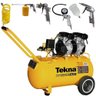 Compressor de Ar 2,5hp 50l Silencioso 9,1pés com Kit 5 Peças Tekna 110v - 3