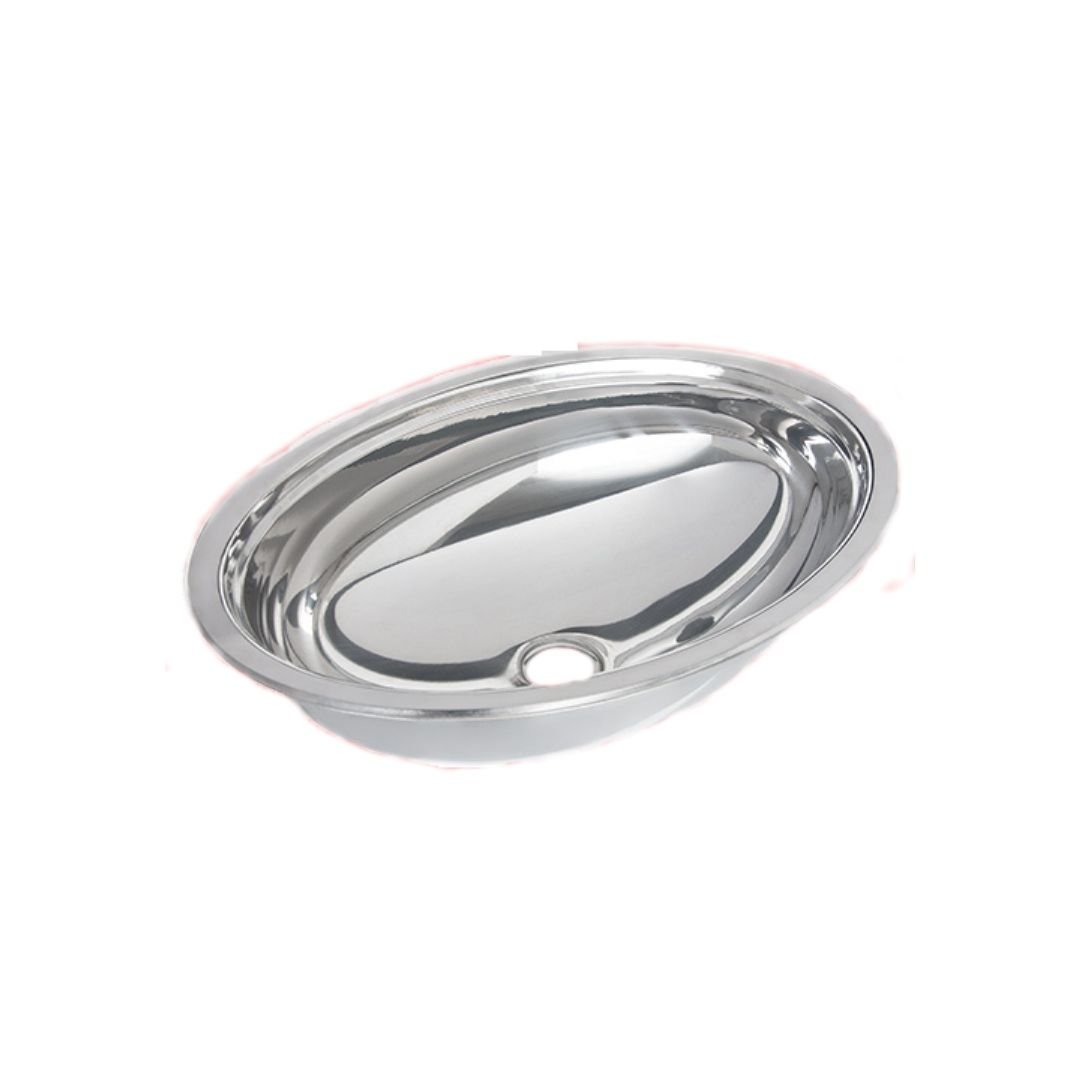 Cuba Oval 36x26 Aço Cubas Inox 304