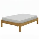 Ver imagem 5 de Cama Casal Queen Turca com Colchão Madeira Maciça Nogueira