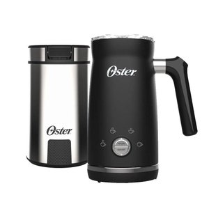 Kit Moedor de Café Inox e Espumador de Leite Oster - 220v 220v
