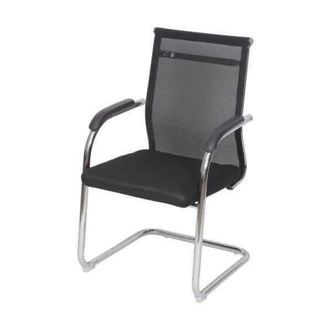 Cadeira Base Fixa Mesh Preta - Or3312