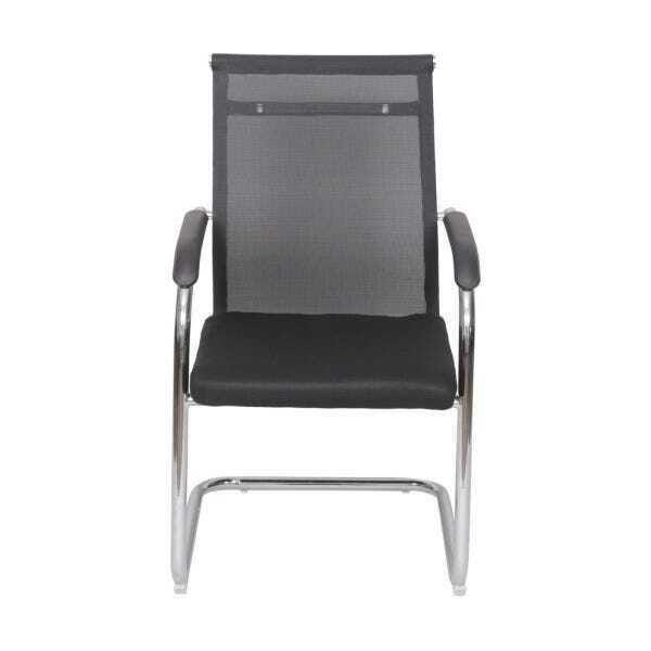 Cadeira Base Fixa Mesh Preta - Or3312 - 3