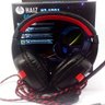 Headphone Gamer Haiz Sigma 1901 Super Bass Microfone Corda - Vermelho - 4