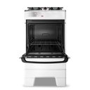 Ver imagem 6 de Fogão a Gás Esmaltec Mesa Inox Tampa de Vidro Forno 50l Ideal Top Branco 4 Bocas Bivolt