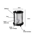 Ver imagem 6 de Liquidificador Baixa Rotação 2 Litros Inox Industrial Bivolt