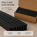 Ver imagem 5 de Kit 2 Barras Rodapé de Poliestireno 7cm Altura Barra 2m