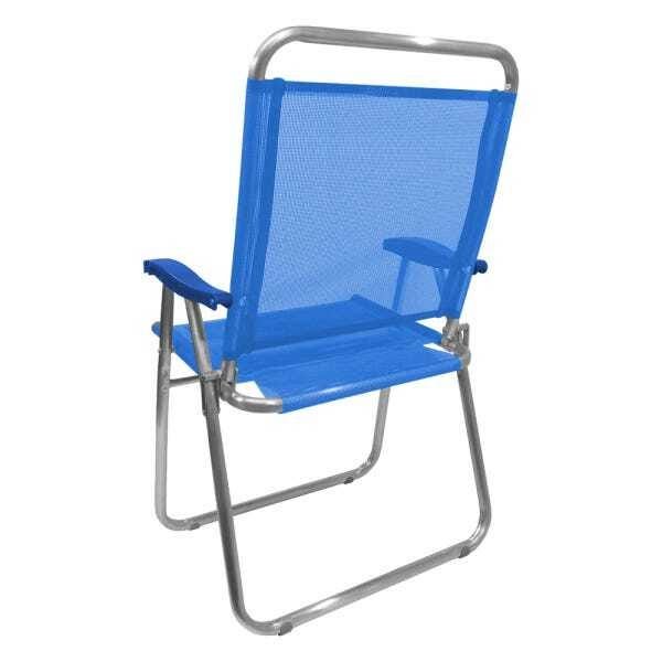 Cadeira de Praia King Azul 140kg ZAKA - 3