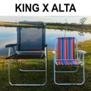 Ver imagem 5 de Cadeira de Praia King Azul 140kg Zaka