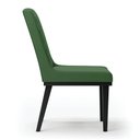 Ver imagem 7 de Cadeira Sala de Jantar Base Madeira Preto Kit 10 Sofia Suede Verde D03 - D'Rossi