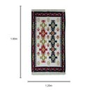 Ver imagem 4 de Tapete para Sala Quarto Hall de Entrada Turco Kilim Dupla Face - 120x180cm