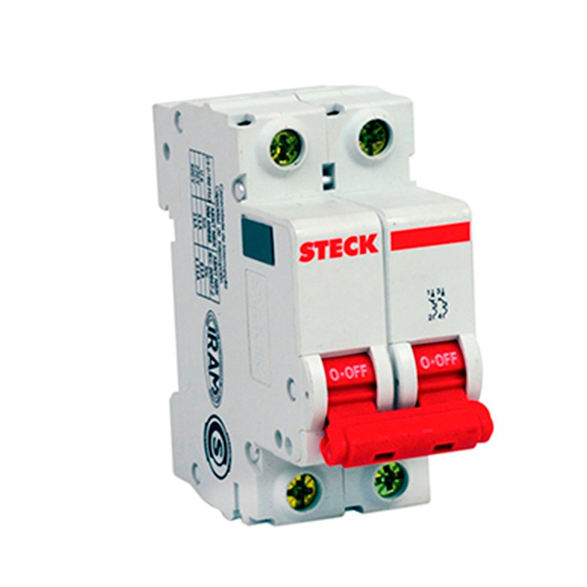 Chave Térmica Bipolar 2x32 3ka Curva C 32amp Steck - 4