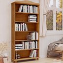 Ver imagem 2 de Estante Livreiro Madeira Maciça 85 Cm 8964 Freijo Milani Store Freijo