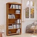 Ver imagem 5 de Estante Livreiro Madeira Maciça 85 Cm 8964 Freijo Milani Store Freijo