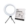 Aro Ring Light Led Mesa Iluminador Pequena Tripé 6 Polegadas 16cm - 1