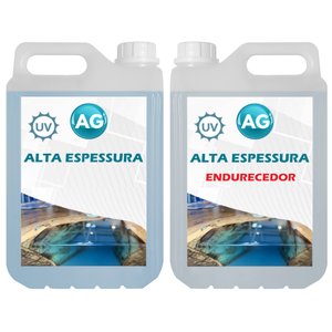Resina Epoxi Alta Espessura Ag Resinas Ag 650g