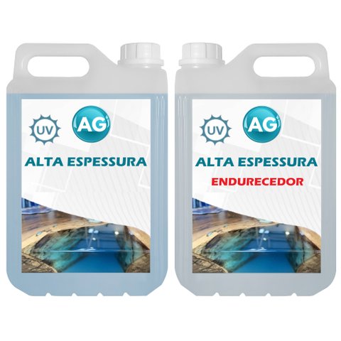 Resina Epoxi Alta Espessura Ag Resinas Ag 650g