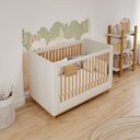 Ver imagem 1 de Berço Cupcake 100% MDF Off White/Nature - Permobili