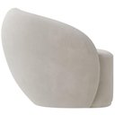 Ver imagem 5 de Poltrona Decorativa para Sala de Estar Living Gliese K01 Veludo Bege