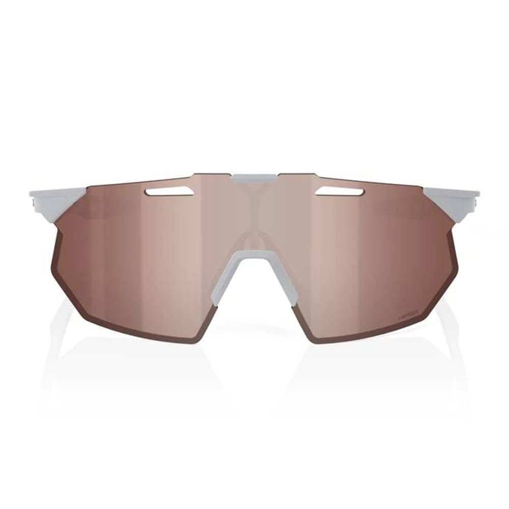Óculos Ciclismo 100% Hypercraft Matte Stone Grey Hiper Crimson Silver Mirror Lens - 3