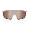 Óculos Ciclismo 100% Hypercraft Matte Stone Grey Hiper Crimson Silver Mirror Lens - 3