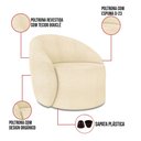 Ver imagem 3 de Poltrona Decorativa Orgânica Lua Bouclê D03 - D’Rossi