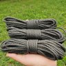 Paracord 550 Libras 4mm Corda De Sobrevivência  Militar 10 Metros 366Kgf Verde Cascavel - 2