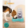 Comedouro e Bebedouro para cães e gatos flex gourmet - 1500 ml - Azul - 2