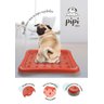 Banheiro para Cães suporte para tapete higiênico - Pipi Tapete - Plast Pet - Água - 3