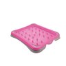 Banheiro para Cães Suporte para Tapete Higiênico - Pipi Tapete - Plast Pet - Rosa - 2