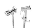 Ver imagem 1 de Ducha Higienica Para Banheiro Flexivel Cromada Em Metal