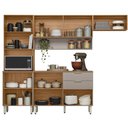 Ver imagem 7 de Cozinha Modulada Olga 8 Portas 2 Gavetas MDF-MDP 249.50cm Demóbile