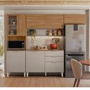Ver imagem 6 de Cozinha Modulada Olga 8 Portas 2 Gavetas MDF-MDP 249.50cm Demóbile