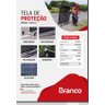 Protetor de Roçagem Retratil 1,5m X 3,0m com Rodas Branco 11285020 Branco Motores - 2