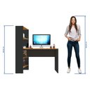 Ver imagem 5 de Mesa Office Nt 2105 - Freijó / Preto - Notável