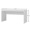 Ver imagem 3 de Mesa para Computador Branco Alicent - Moville