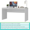 Ver imagem 2 de Mesa para Computador Branco Alicent - Moville